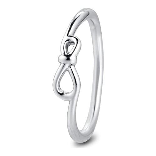 CKK Silver 925 Jewelry Infinity Knot Ring For Women Fashion Gift Sterling Silver Original Ring