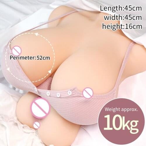 10KG Silicone Sex Dolls Toys for Men 18+ Adults Sexy Women Vagina Ass Artificial E Cup Breast Masturbator Pussy Anal Sextoys