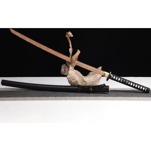 103cm Iaido High Quality Wooden Katana Sword Bushido Training Cassia Siamea Cosplay