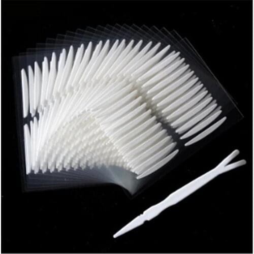11 Pairs White Eyelid Sticker Double Eyelid Tapes Thin Invisible Double-sided Clear Adhesive Accessories Drop shipping