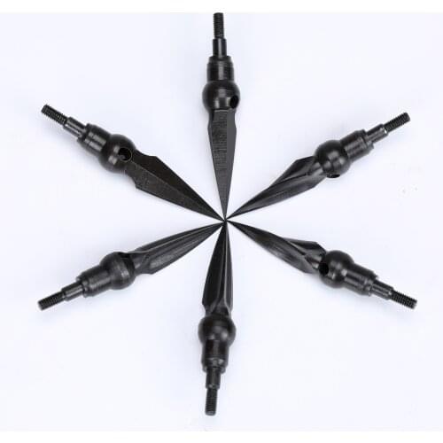 2pcs High Quality Arrow Head Broadhead Tips Arrow Point Archery Arrowheads for Compound Bow Crossbow Recurve Bow Access Hunting