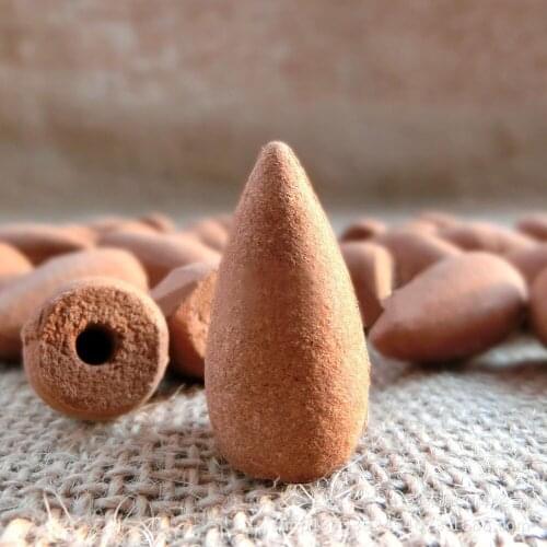 20pcs Porcelain Backflow Ceramic Incense Burner Holder Buddhist Backflow Incense Burner Dragon Incense Cones Style