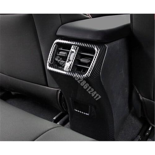 ABS rear seat air outlets instrument panel left and right air outlets trim Car Styling For Lexus UX260h 2019-2020