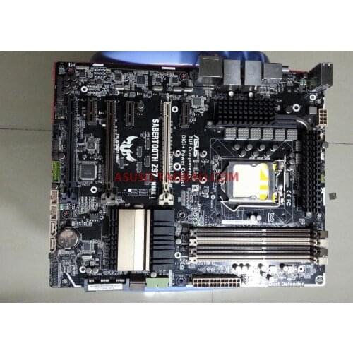 Asus SABERTOOTH Z97 MARK 1 Desktop Motherboard Z97 LGA 1150 DDR3 32GB HDMI ATX Motherboard free shipping