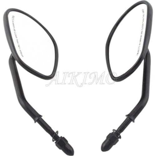 For Harley Dyna Electra Glide Fatboy Iron 883 Road Glide Sportster 883 1200 Softail Motorcycle Rear View Rearview Side Mirrors