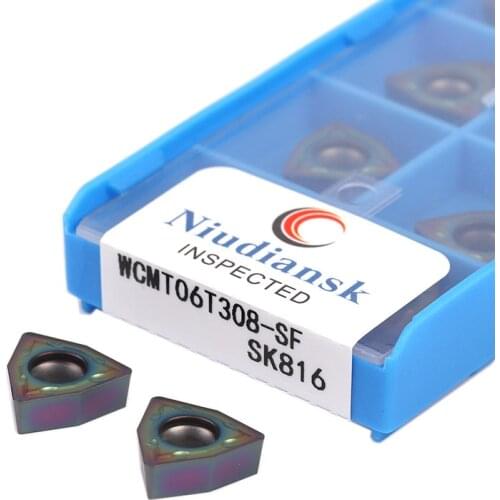WCMX030208 WCMT040208 Milling Turning Tool WCMT050308-SF WCMT06T308-SF WCMT080412-SF SK816 U Drill Carbide Insert CNC Lathe Tool