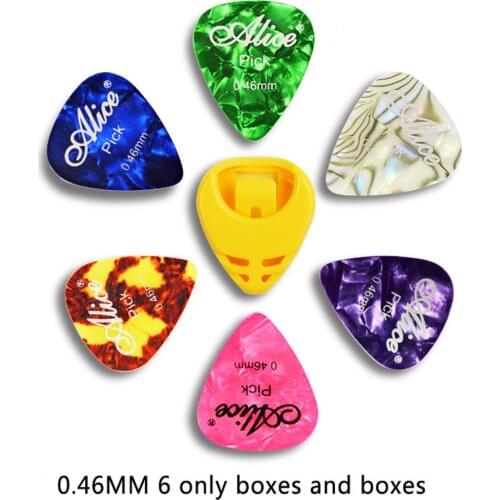 Paste Type Storage Box Guitar Picks Send 6 Picks Plurality of Specifications and Colors GP30