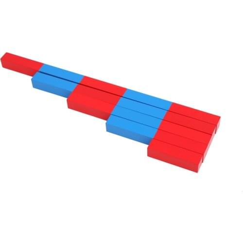 Montessori materials for Numerical Rods 5 steps Numerical Rods 5 steps toys