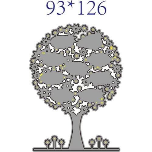 Metal cutting dies cut die mold tree Scrapbook paper craft knife mould blade punch stencils dies