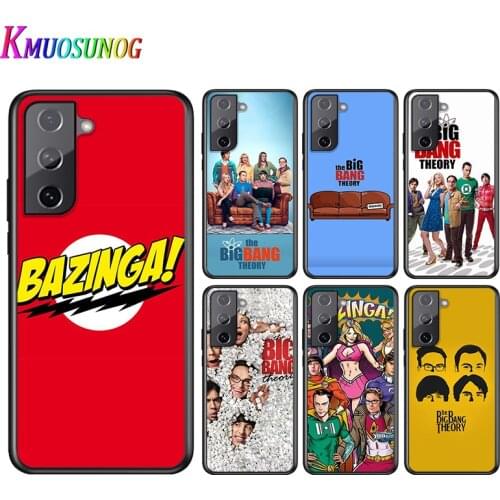 The Big Bang Theory For Samsung Galaxy S21 S10 S10E S19 S8 S7 S6 Note 20 10 9 8 Plus Pro Edge Ultra Soft Phone Case