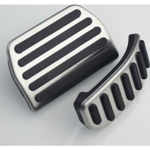 Stainless steel the accelerator pedal brake pedal auto parts car accessories for Volvo V60 XC60 S60 V70 XC70 S80L AT