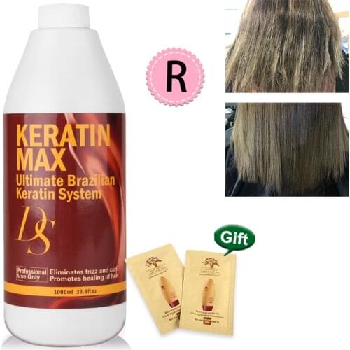 12% Formalin 1000ml Keratin hair Treatment Smell Chocolate Professional Straightening and Make Your Hair Shining Smoothing