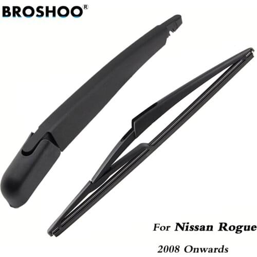 BROSHOO Car Rear Wiper Blades Back Windscreen Wiper Arm For Nissan Rogue Hatchback (2008-) 305mm,Windshield Auto Styling