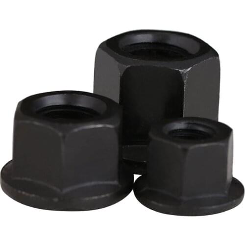 High Flange Nut with Pad Height Nut/pressure Plate Nut/hexadecimal Flange Thickening Nut M10-M30 2PCS
