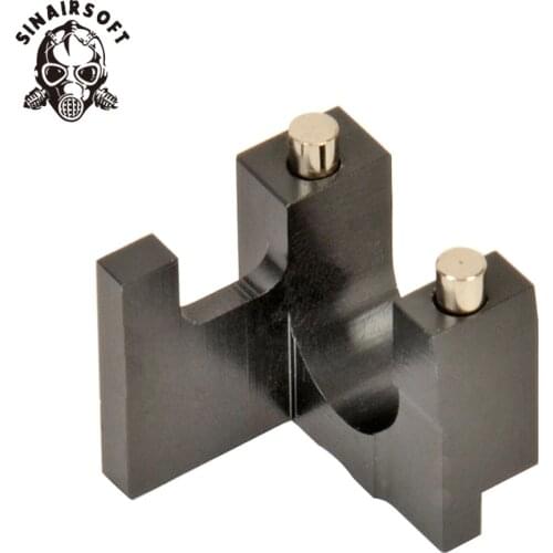 High quality Well Lock Bracer Black Hop-up Brace for M4 / M16 Series Airsoft AEG Rifles Receiver