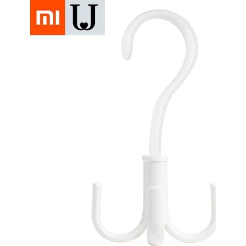 Xiaomi Hooks Mijia U 360 Degree Rotating Hook Four Claw Paws Hooks Multi-Function Wet Dry Hanger Hooks
