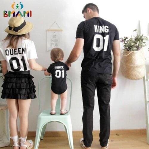 YingYuanFang T-shirts For Dad And Son For A Photo Shoot