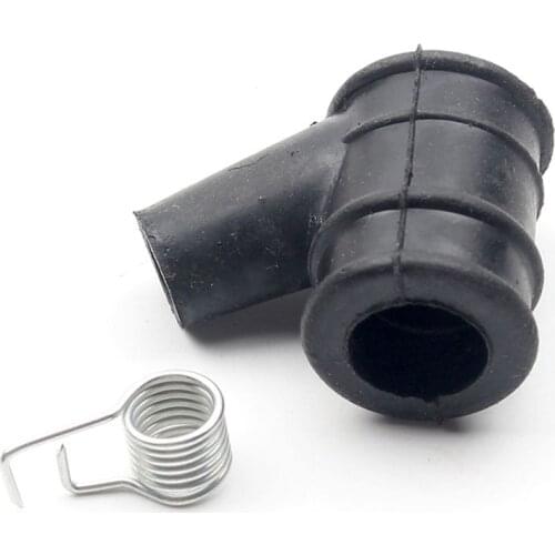 Spark Plug Boot Replacement for Models 58/52 Chain Saw Ignition Coil Cap Rubber Cap Accessories Spark Plug Cap with Spring