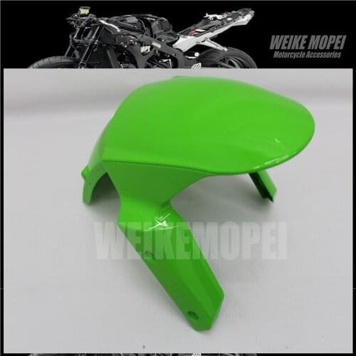 Green Fairing Front Fender Mudguard Cover Cowl Panel Fit For Kawasaki Ninja ZX600 ZX636 ZX6R ZX6RR 2013 2014 2015 2016 2017 2018
