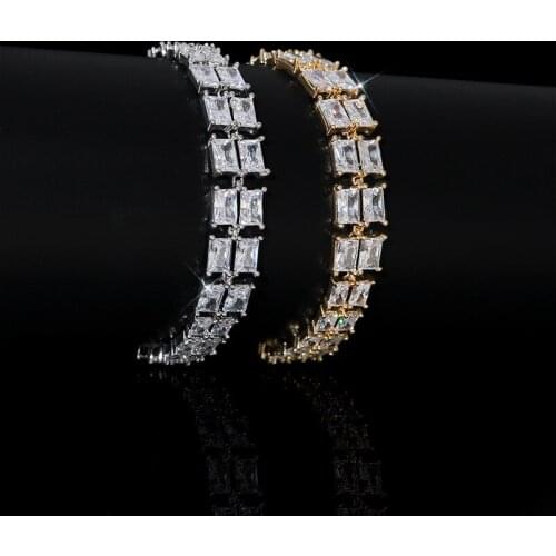 EYER Luxury Trendy Saudi Arabia AAA Cubic Zircon Bangle Gold Bracelet For Women Wedding Engagement браслет винтажный стиль 2021