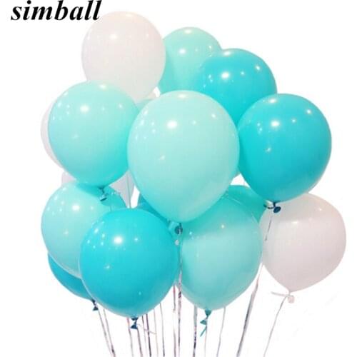 100pcs/pack 10 Inch 2.2g Latex Balloons Air Balls Inflatable Wedding Decoration Supplies Kids Birthday Party Float Balloons Toys