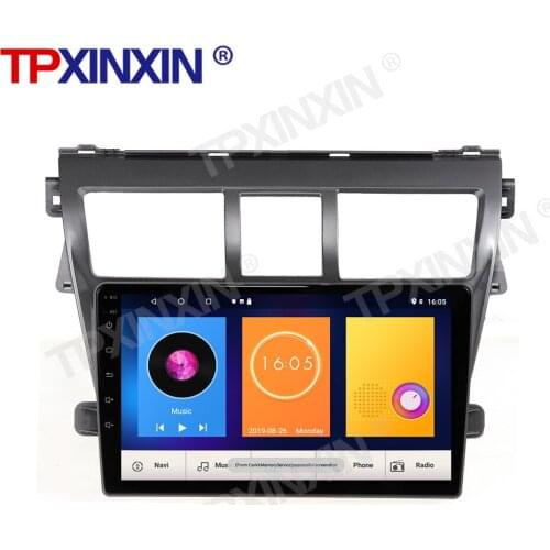 128GB Android 10 PX6 is Suitable for Toyota VIOS 2008 - 2013 GPS Navigation Car Radio Video Stereo Multi-function CarPlay Host