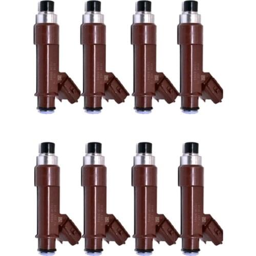 8 PCS Fuel Injectors Set 23250-50060 23209-50060 for TOYOTA LEXUS 4.7L V8 2005-2009,for Lexus LX470 4.7L V8