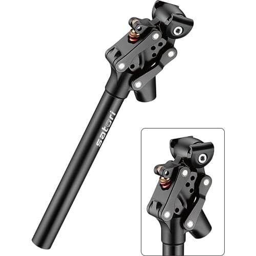 SATORI ANIMARIS MTB Bicycle Damping Suspension Seatpost Mountain Bike Seat post 27.2/28.6/30.0/30.4/30.9/33.9mm X350MM Seat Tube