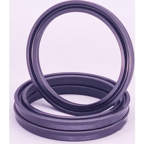Black NBR Rubber Hydraulic Cylinder Oil Sealing Ring Thickness 9/10/12mm USH/UPH/Y Type Shaft Hole General Sealing Ring Gasket