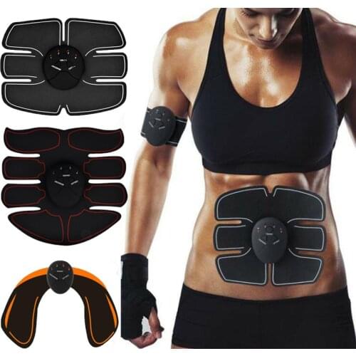EMS Wireless Muscle Stimulator Trainer Smart Fitness Abdominal Training Electric Weight Loss Stickers Body Slimming Massager