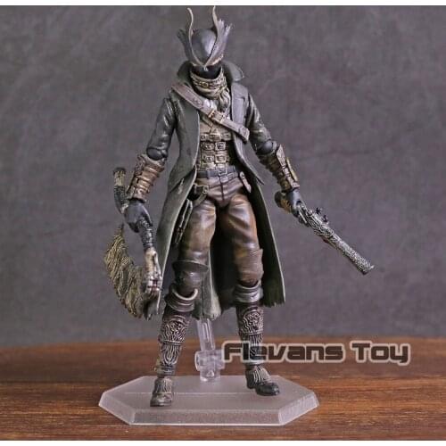 Bloodborne Figma 367 Hunter PVC Action Figure Collectible Model Toy