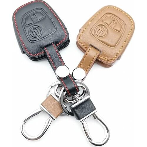Hot sale car key cover For Peugeot 107 206 307 207 408 For Citroen c2 c3 c4 Xsara Picasso Berlingo For toyota Aygo Reta Key case