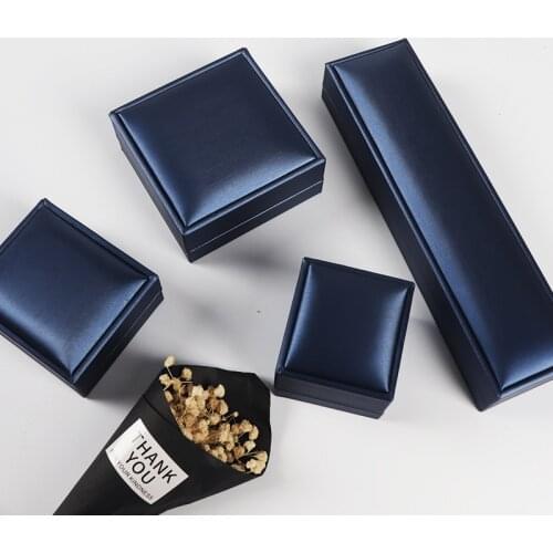 CANZE Exquisite Lace PU Rings Necklace Earrings Packaging Case