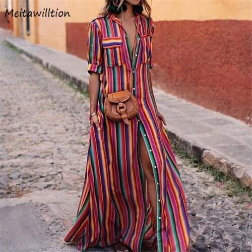 Летние платья в полоску Meitawilltion China At AliExpress