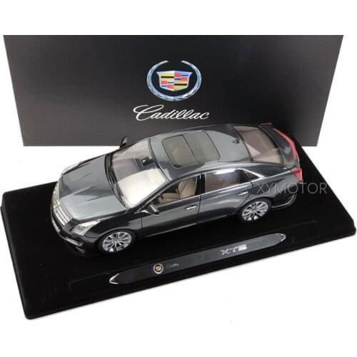 Scale 1:18 Model For Cadillac XTS 2014 Diecast CAR MODEL TOYS Boys Girls Collection Ornaments Gray/Black Metal,Plastic,Rubber
