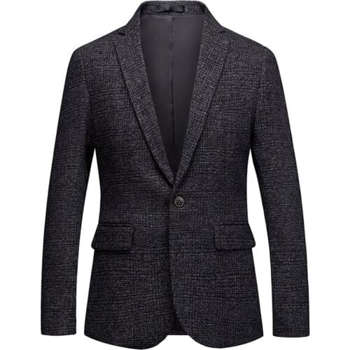 New Arrival Men Business Suit Jacket Wedding Party Slim Blazers Classic Stylish Casual Mens Suit Blazers 2019 Men Blazer