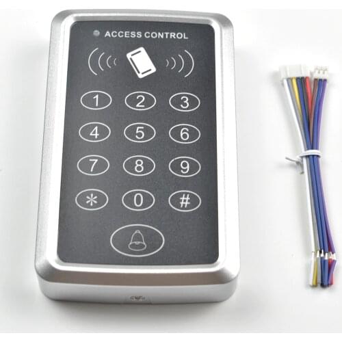 RFID Proximity Door Access Control Keypad Door Lock System+13.56MHz M1 Mf Card Access Controller