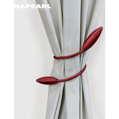 NAPEARL 1 Piece Curtain Tieback Living Room Window Curtains Adjust Cord Modern All Match Home Decor Accessories Drops Tie Up