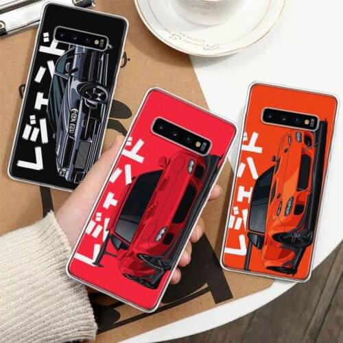 JDM Tokyo Drift Sports Car Silicon Phone Case For Samsung Galaxy A51 A71 A70 A50 A40 A30 A20E A10S A01 A21 A6 A7 A8 A9 Plus + Co
