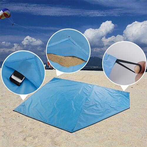 Outdoor Pocket Picnic Blanket Waterproof Beach Mat Camping Travel Sand Free Rug