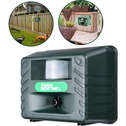 Mayitr Ultrasonic Repellent Deterrent Seagull Crow Cat Rats Pigeon Outdoor Garden Pest Control Repellents