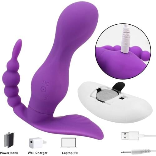 G Spot Vagina Massager Wireless Sex Toy 10 Speeds Wearable Dildo Vibrator Anal Clitoris Stimulator Vibrating Panties