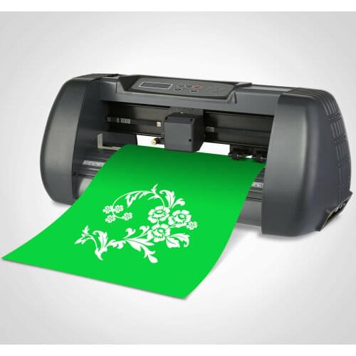 14" Vinyl Cutting Plotter DIY Heavy Duty 375mm Cutting Plotter Machine USB Support