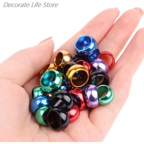 10 Pcs Pet Bird Rings 8mm 10mm Aluminium Pigeon Rings Training Identification