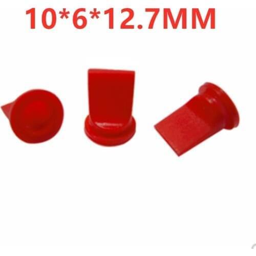 100PCS 10*6*12.7MM Food grade rubber silicone duckbill valve Silicone check valve medical equipment