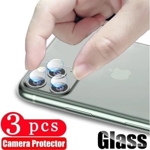 3/2/1Pcs for iphone 12 mini 11 pro 8 7 plus XS Max XR X Camera Lens iphone SE 2020 Camera protector phone screen protector Glass