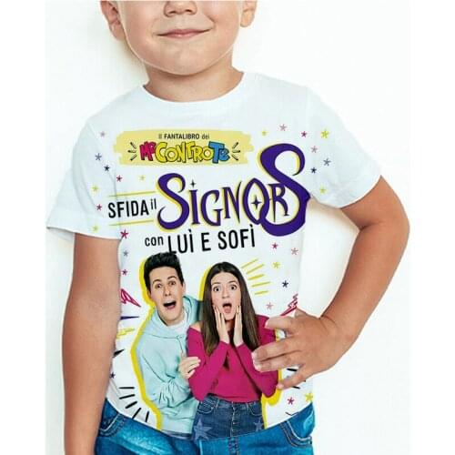 Kids / teens Tshirts Summer Children Me contro Te Cartoon T-shirt 3D Print Boys Short Sleeve T shirt Girls Harajuku Tops Clothes