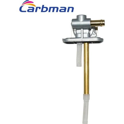 Carbman Fuel Petcock Valve Gas Tank Switch for Yamaha Kawasaki Suzuki Polaris Gas Tank Petcock Fuel Cock Valve 2GU-24500-02