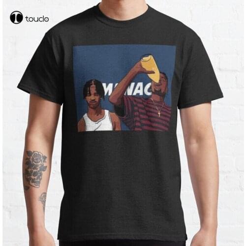 Menace Ii Society Art Classic Menace Ll Society Old School T-Shirt Cotton Tee Shirt S-5Xl Unisex