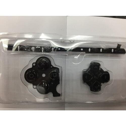 Black Buttons Key PAD Set Repair Replacement for Sony PSP 2000 Slim D Pad Buttons